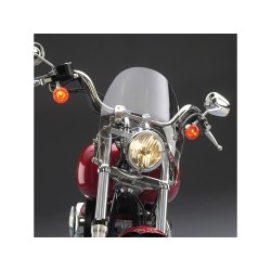 SwitchBlade Deflector Quick Release Windshield Height: 14,5", Width: 13,5" Clear