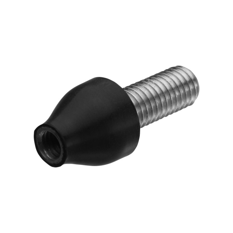 Micro 1000 and Micro Rhombus Flexible Rubber Adapter Length: 20 mm Black