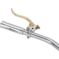 Deluxe Clutch Cable Perch Assembly Brass Polished Lever Aluminium Polished Cable Clutch