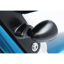 by Kellermann Street Glide Turn Signal Front Mounts Large Black Powder Coated