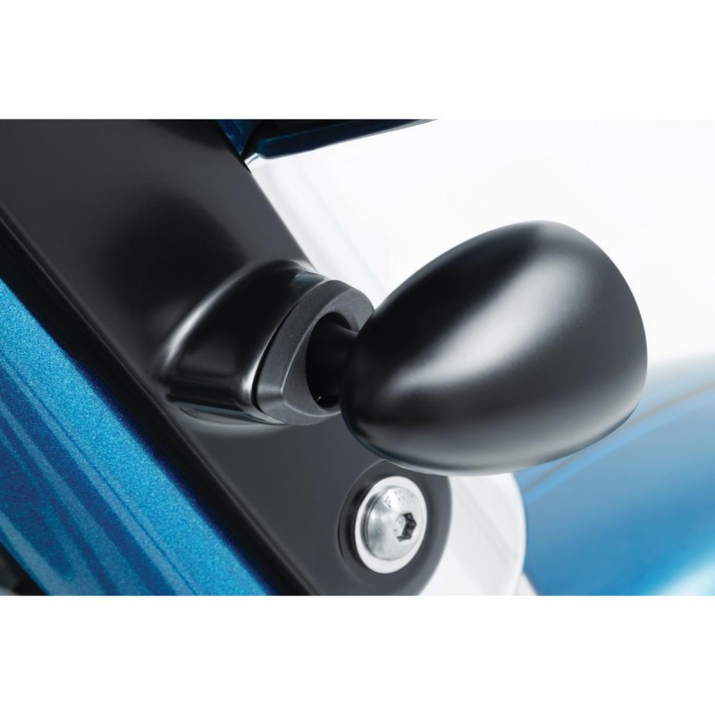 by Kellermann Street Glide Turn Signal Front Mounts Large Black Powder Coated