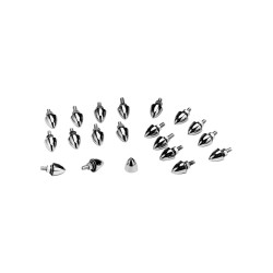 Krommet Screw Set Chrome