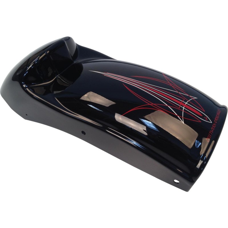 Bobber Rear Fenders for Sportster Models Black Ready To Paint