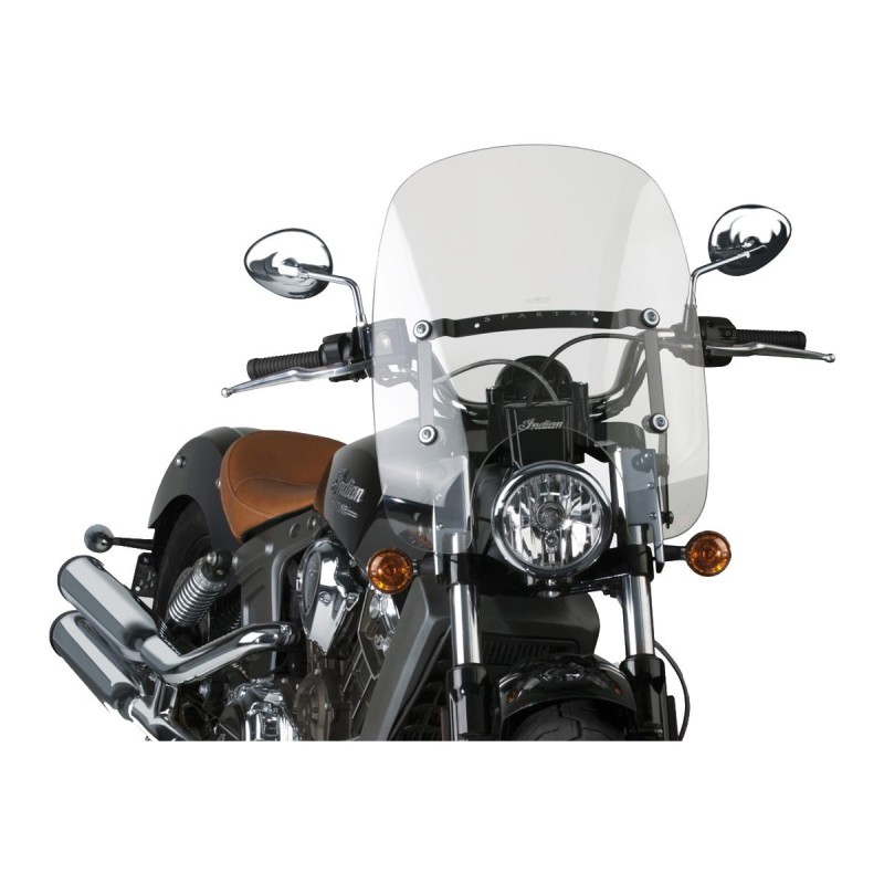 Spartan Windshield Height: 16,25", Width: 18" Clear