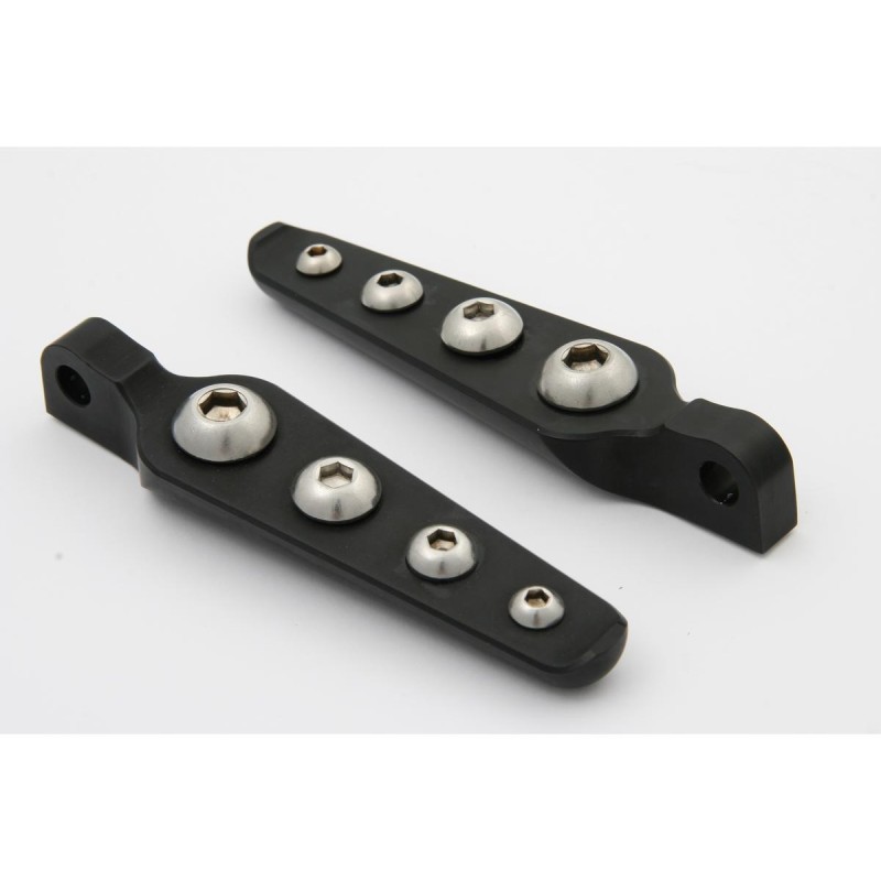Bolt Pattern Foot Pegs Passenger Black