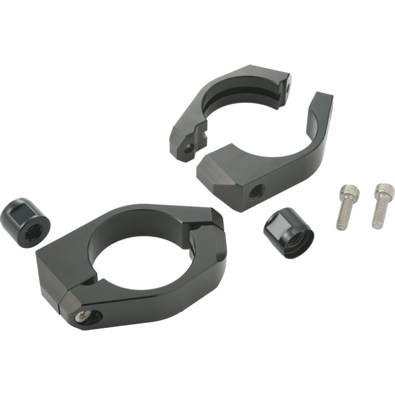 Turn Signal Fork Clamp Set 41mm Fork Mount Black