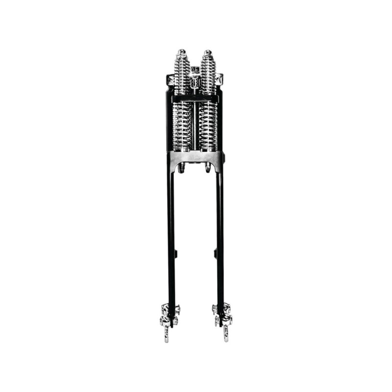 Narrow Glide Springer Frontend, Black, Stock Lenght Springer Fork