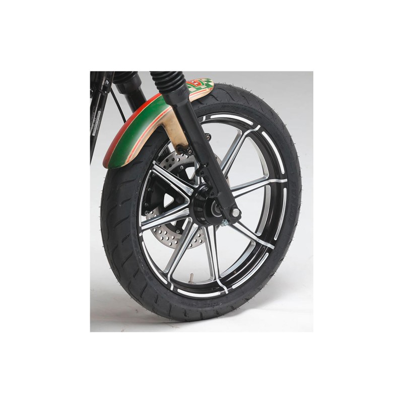 Velocity 2-Piece Brake Rotor Black Stainless Steel 11,5" Rear