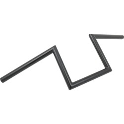 60s Wide Style 8 Handlebar Black Powder Coated 1"