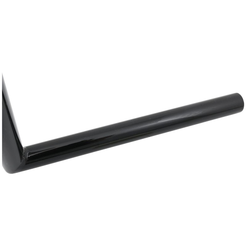 60s Wide Style 8 Handlebar Black Powder Coated 1"
