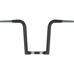 12 Chubby Outlaw `Z` Ape Handlebar Black Powder Coated 1 1/4" Throttle By Wire