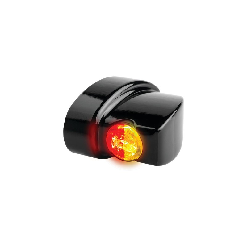 NANO Series Winglets 3in1 LED Turn Signals/Taillight/Brake Light Black Smoke LED