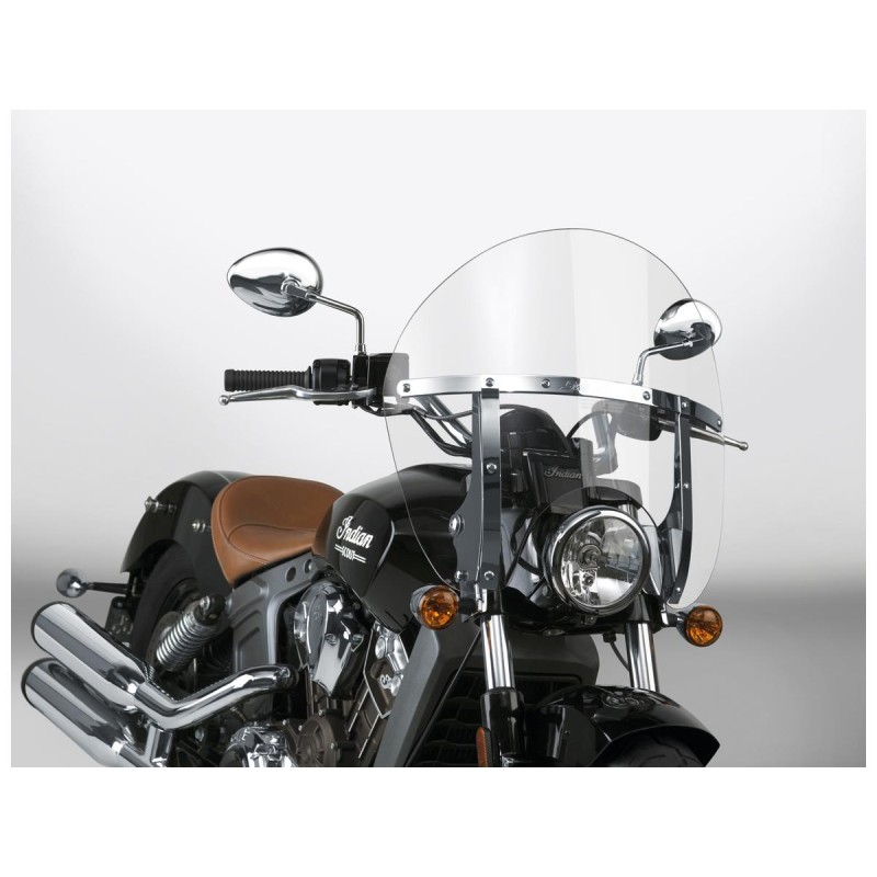SwitchBlade Chopped Quick Release Windshield Height: 21,1", Width: 22,3" Clear