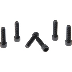 Triple Tree Screw Set (6 piece set), Black Triple Tree Screw Set
