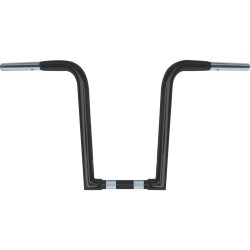 14 Chubby Outlaw `Z` Ape Handlebar Black Powder Coated 1 1/4" Throttle By Wire