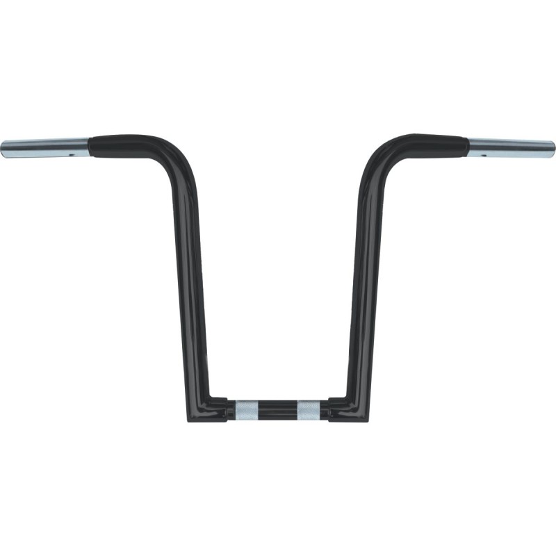 14 Chubby Outlaw `Z` Ape Handlebar Black Powder Coated 1 1/4" Throttle By Wire