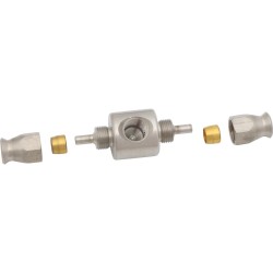 Deluxe Professional Builder Brake Line Refill Take Off Stainless Steel Clear Coated