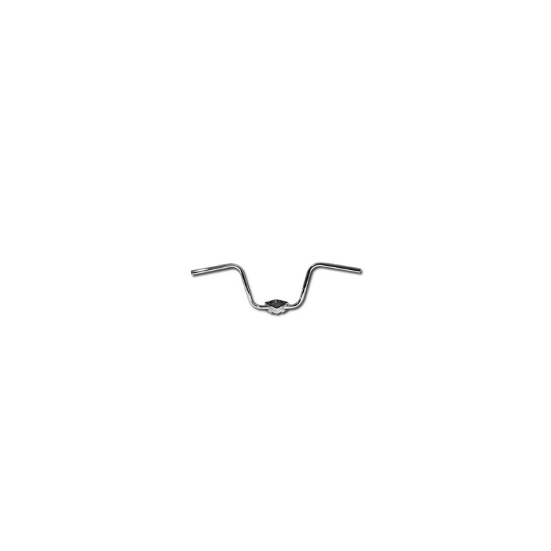 310 Ape Hanger Handlebar Dimpled 3-Hole Chrome 1"