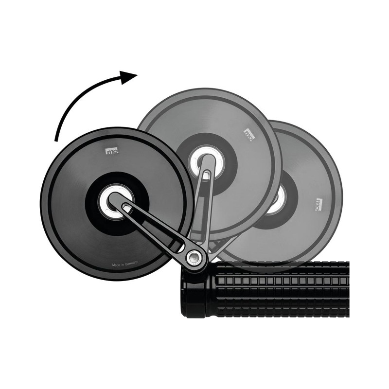 mo.view street flip Bar End Mirror Black