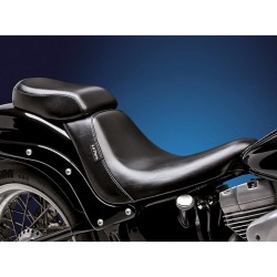 Bare Bones Pillion Pad Smooth Black Vinyl
