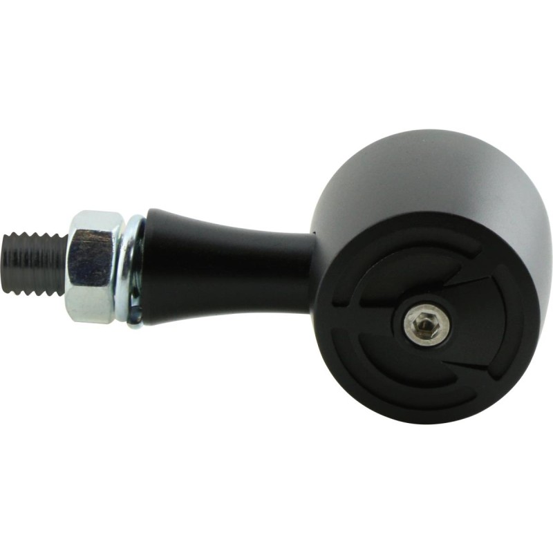 Enterprise-EP1 LED Turn Signal/Taillight/Brake Light LED, Tinted Lens, Black Metal Housing Black Smoke LED