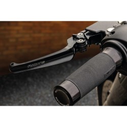 Classic Brake and Clutch Lever Kit Black Anodized Cable Clutch