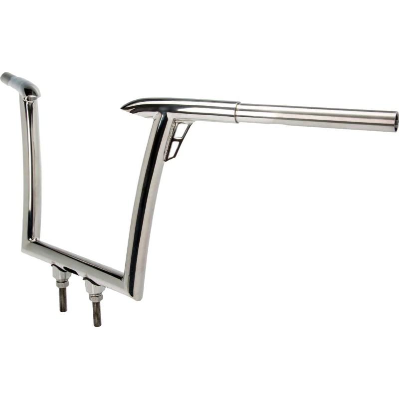 220 Reduced Reach Road Glide "Rick Rod" Handlebar Relocated 42mm, Lowered 53mm Polished 1 1/4" Throttle By Wire