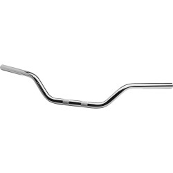 1" Bad Boy Style Handlebar Dimpled Chrome 1" Throttle Cables