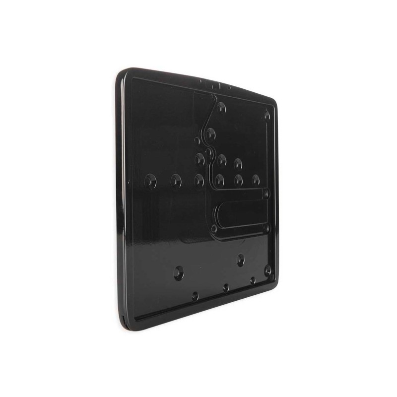 Inside License Plate Base Plate Danish Size 165x240mm Black