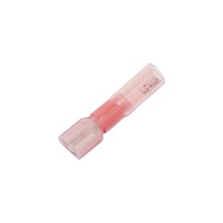 0,7-1,2 mm Female Heat Sealable Quick Disconnect Pink
