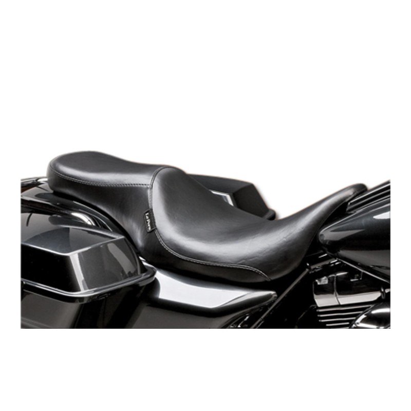 Silhouette 2 Up Smooth Seat 203mm wide passenger area Black Vinyl