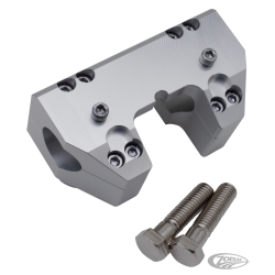 POTENCE EN ALUMINIUM USINE POUR FAT BAR DE 1 1/4 POUCE SUR LES MODÈLES TOURING