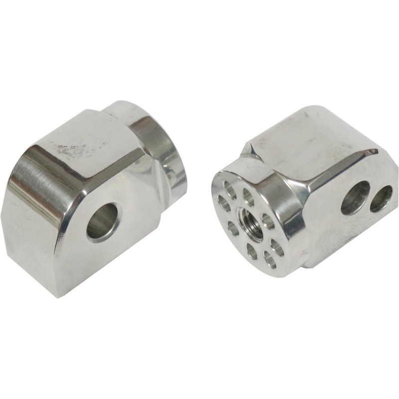 Race and Custom Design Peg Clevis Passenger Polished