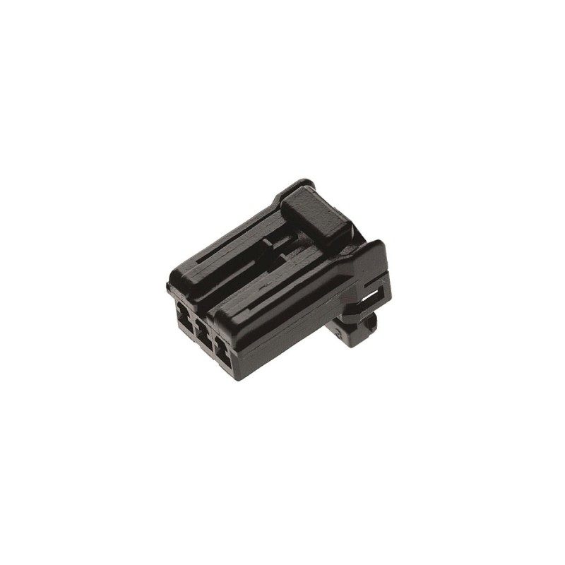 3-Wire Plug AMP Multilock Connector Housing Black