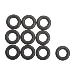 Black Injector O-Ring Fuel Injector O-Ring Replaces OEM Black Injector O-Ring