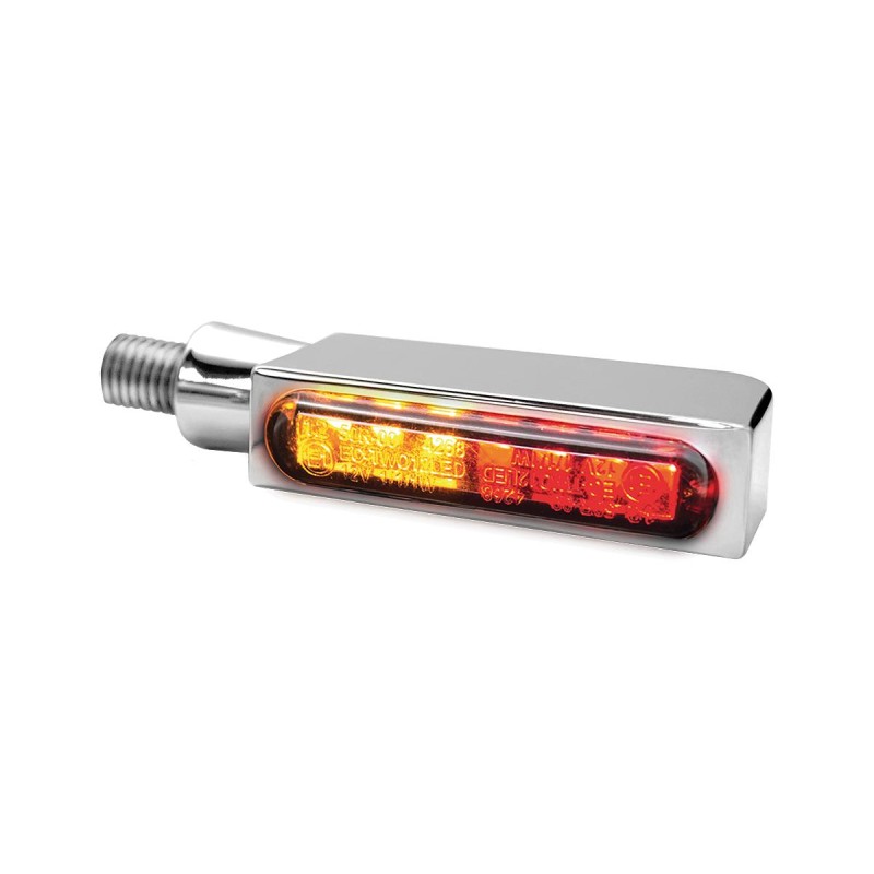 Blokk-Line LED Turn Signal/Taillight/Brake Light Chrome Smoke LED