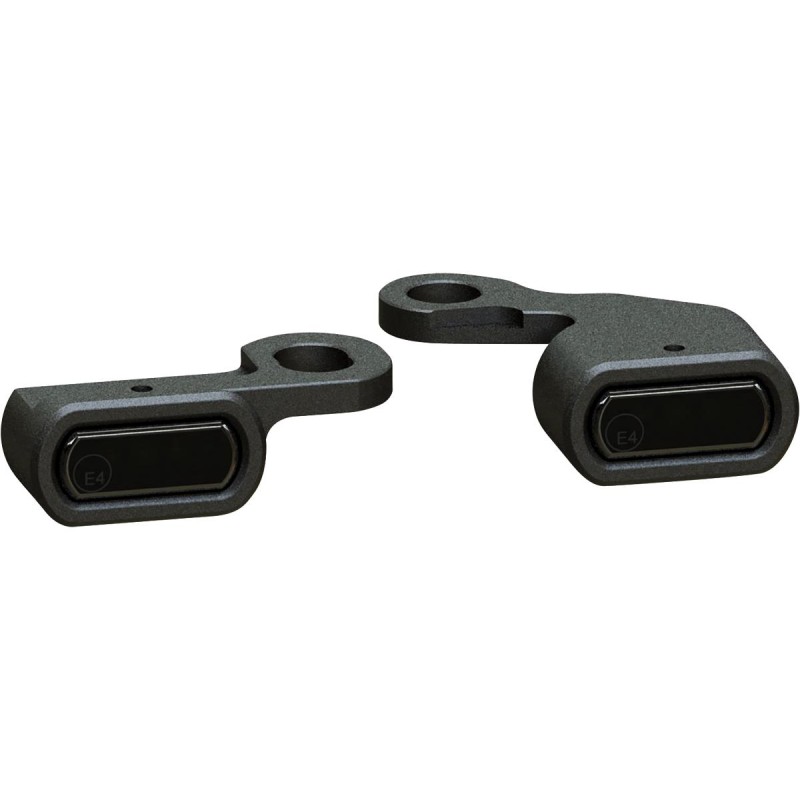 Stripe LED Blinker Black Powder Coated Light Smoke LED