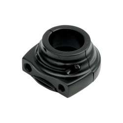 Contour Throttle Clamp Housing For Clip-On Cables Black 1" Dual Cable