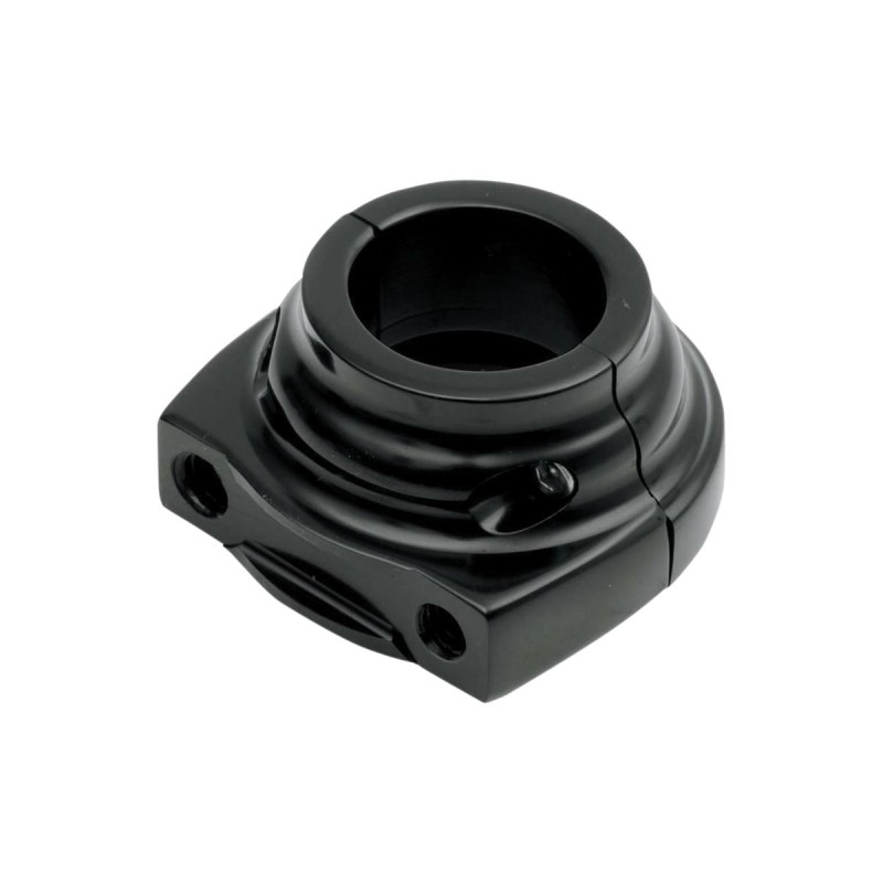 Contour Throttle Clamp Housing For Clip-On Cables Black 1" Dual Cable