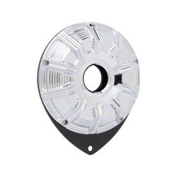 10-Gauge Key Switch Cover Chrome