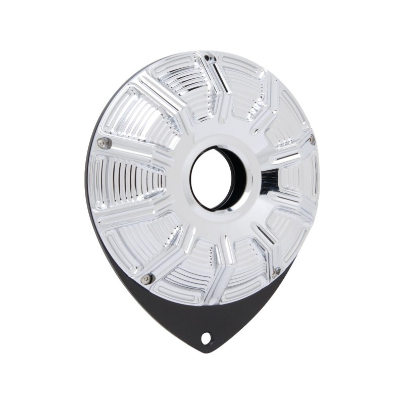 10-Gauge Key Switch Cover Chrome