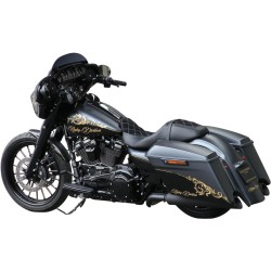 Custom Rear Fender Fender Kit including Turn Signals and Tail Light