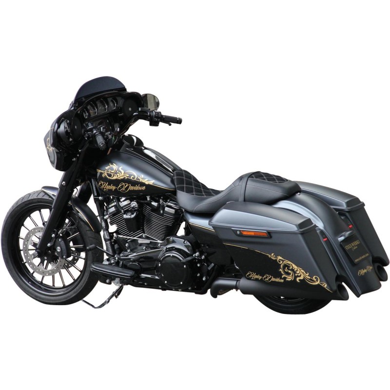 Custom Rear Fender Fender Kit including Turn Signals and Tail Light