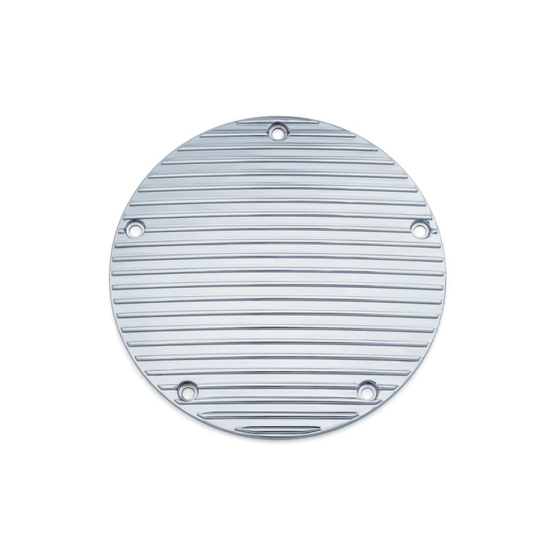 Finned Derby Cover Chrome