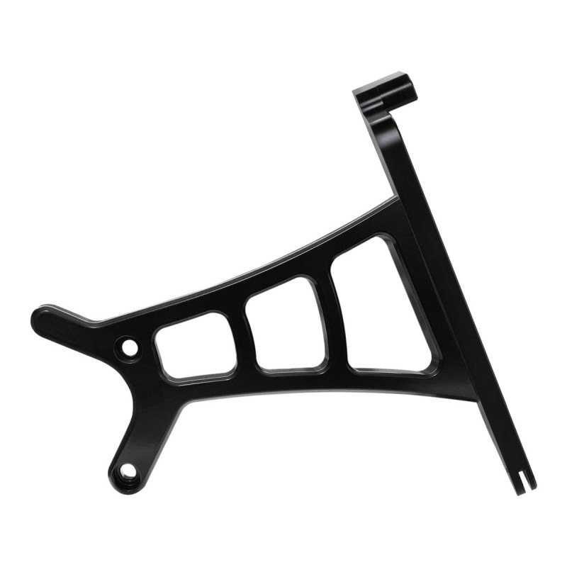 Side Mount License Plate Kit Swiss specification 180x140mm Black Anodized