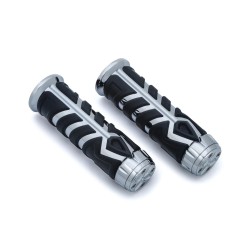 Spear Grips Chrome 7/8" Throttle By Wire Throttle Cables