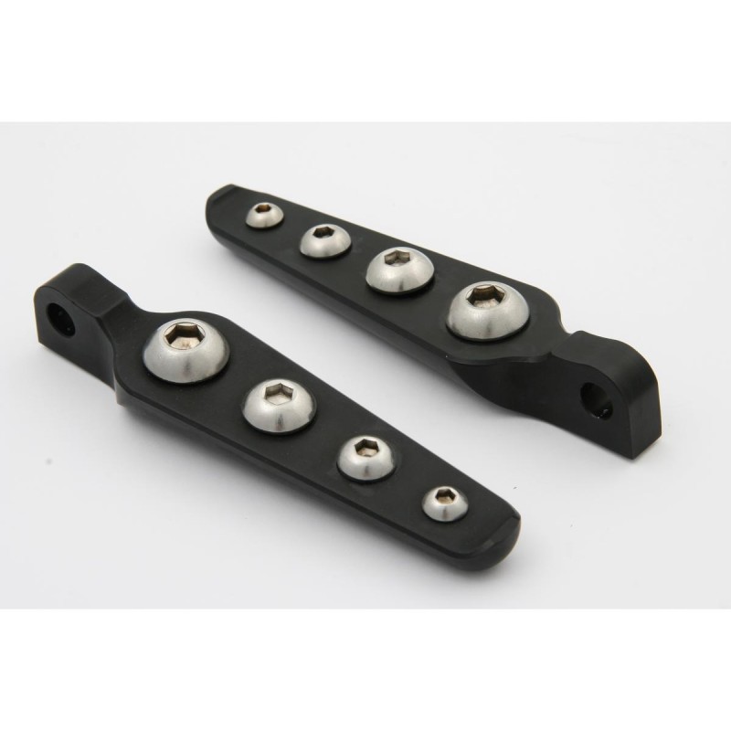 Bolt Pattern Foot Pegs Rider Raw