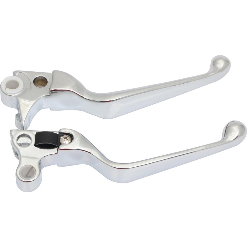 Wide Blade Hand Control Replacement Lever Chrome Brake Side