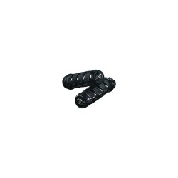 Kinetic Grips Gloss Black 1" Throttle Cables