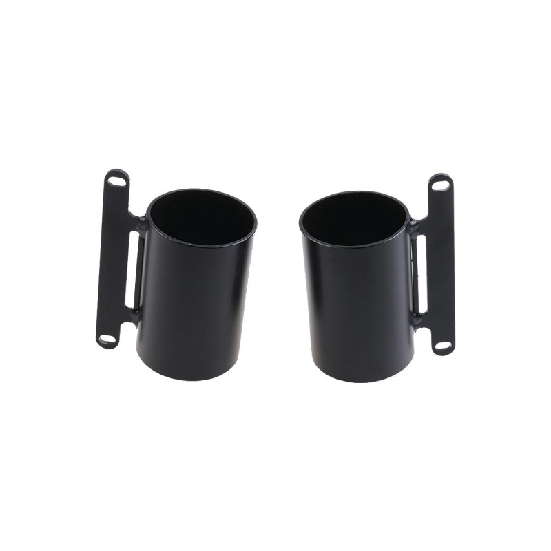 Lower Fork Cover Black Gloss Powder Coated